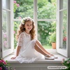 image:imageFelix amp Flora Girls Toddler Little Ballet Shoes  Flower Girls Mary Jane Flats Dress Shoes Party WeddingB897white