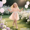 image:imageFelix amp Flora Girls Toddler Little Ballet Shoes  Flower Girls Mary Jane Flats Dress Shoes Party WeddingB898dark Nude