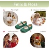 image:imageFelix amp Flora Girls Toddler Little Ballet Shoes  Flower Girls Mary Jane Flats Dress Shoes Party WeddingBf10dark Green