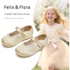 image:imageFelix amp Flora Girls Toddler Little Ballet Shoes  Flower Girls Mary Jane Flats Dress Shoes Party WeddingBf10nude