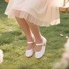 image:imageFelix amp Flora Girls Toddler Little Ballet Shoes  Flower Girls Mary Jane Flats Dress Shoes Party WeddingBf10nude
