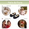 image:imageFelix amp Flora Girls Toddler Little Ballet Shoes  Flower Girls Mary Jane Flats Dress Shoes Party WeddingBf16black