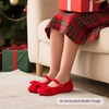 image:imageFelix amp Flora Girls Toddler Little Ballet Shoes  Flower Girls Mary Jane Flats Dress Shoes Party WeddingBf16red