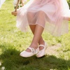 image:imageFelix amp Flora Girls Toddler Little Ballet Shoes  Flower Girls Mary Jane Flats Dress Shoes Party WeddingBf23pl Nude