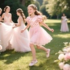 image:imageFelix amp Flora Girls Toddler Little Ballet Shoes  Flower Girls Mary Jane Flats Dress Shoes Party WeddingBf23pl Nude