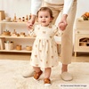 image:imageFelix amp Flora Soft Sole Baby Dress Shoes  Infant Baby Walking Shoes Moccasinss Rubber Sole Crib ShoesByb03fl Brown
