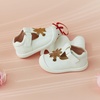image:imageFelix amp Flora Soft Sole Baby Dress Shoes  Infant Baby Walking Shoes Moccasinss Rubber Sole Crib ShoesByb05white