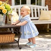 image:imageFelix amp Flora Soft Sole Baby Dress Shoes  Infant Baby Walking Shoes Moccasinss Rubber Sole Crib ShoesByb06light Blue