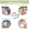 image:imageFelix amp Flora Soft Sole Baby Shoes  Infant Baby Girls Ballet Flats Moccasinss Rubber Sole Walking Crib ShoesBn01pink