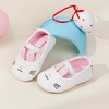 image:imageFelix amp Flora Soft Sole Baby Shoes  Infant Baby Girls Ballet Flats Moccasinss Rubber Sole Walking Crib ShoesBn01pink
