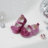 image:imageFelix amp Flora Soft Sole Baby Shoes  Infant Baby Girls Ballet Flats Moccasinss Rubber Sole Walking Crib ShoesBn32purple