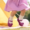 image:imageFelix amp Flora Soft Sole Baby Shoes  Infant Baby Girls Ballet Flats Moccasinss Rubber Sole Walking Crib ShoesBn32purple