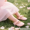 image:imageFelix amp Flora Soft Sole Baby Shoes  Infant Baby Girls Ballet Flats Moccasinss Rubber Sole Walking Crib ShoesBn33pink