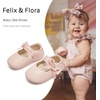 image:imageFelix amp Flora Soft Sole Baby Shoes  Infant Baby Girls Ballet Flats Moccasinss Rubber Sole Walking Crib ShoesBn33pink
