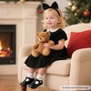 image:imageFelix amp Flora Soft Sole Baby Shoes  Infant Baby Girls Ballet Flats Moccasinss Rubber Sole Walking Crib ShoesBn37black