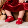 image:imageFelix amp Flora Soft Sole Baby Shoes  Infant Baby Girls Ballet Flats Moccasinss Rubber Sole Walking Crib ShoesBn37red