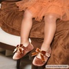 image:imageFelix amp Flora Soft Sole Baby Shoes  Infant Baby Girls Ballet Flats Moccasinss Rubber Sole Walking Crib ShoesBn38brown