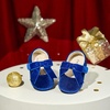 image:imageFelix amp Flora Soft Sole Baby Shoes  Infant Baby Girls Ballet Flats Moccasinss Rubber Sole Walking Crib ShoesBn38navy Blue