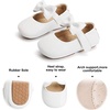 image:imageFelix amp Flora Soft Sole Baby Shoes  Infant Baby Walking Shoes Moccasinss Rubber Sole Crib ShoesB03 White