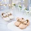 image:imageFelix amp Flora Soft Sole Baby Shoes  Infant Baby Walking Shoes Moccasinss Rubber Sole Crib ShoesB03beige