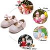 image:imageFelix amp Flora Soft Sole Baby Shoes  Infant Baby Walking Shoes Moccasinss Rubber Sole Crib ShoesB03light Pink