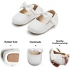 image:imageFelix amp Flora Soft Sole Baby Shoes  Infant Baby Walking Shoes Moccasinss Rubber Sole Crib ShoesB03light White
