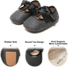 image:imageFelix amp Flora Soft Sole Baby Shoes  Infant Baby Walking Shoes Moccasinss Rubber Sole Crib ShoesB10black