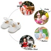 image:imageFelix amp Flora Soft Sole Baby Shoes  Infant Baby Walking Shoes Moccasinss Rubber Sole Crib ShoesB18 White