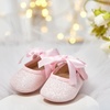 image:imageFelix amp Flora Soft Sole Baby Shoes  Infant Baby Walking Shoes Moccasinss Rubber Sole Crib ShoesB18light Pink