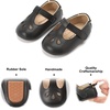 image:imageFelix amp Flora Soft Sole Baby Shoes  Infant Baby Walking Shoes Moccasinss Rubber Sole Crib ShoesB22black