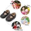 image:imageFelix amp Flora Soft Sole Baby Shoes  Infant Baby Walking Shoes Moccasinss Rubber Sole Crib ShoesB22black