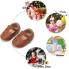 image:imageFelix amp Flora Soft Sole Baby Shoes  Infant Baby Walking Shoes Moccasinss Rubber Sole Crib ShoesB22brown