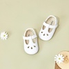 image:imageFelix amp Flora Soft Sole Baby Shoes  Infant Baby Walking Shoes Moccasinss Rubber Sole Crib ShoesB22white