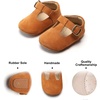 image:imageFelix amp Flora Soft Sole Baby Shoes  Infant Baby Walking Shoes Moccasinss Rubber Sole Crib ShoesB8527brown