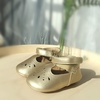 image:imageFelix amp Flora Soft Sole Baby Shoes  Infant Baby Walking Shoes Moccasinss Rubber Sole Crib ShoesB8528 Gold