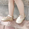 image:imageFelix amp Flora Soft Sole Baby Shoes  Infant Baby Walking Shoes Moccasinss Rubber Sole Crib ShoesB8528 Gold