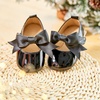 image:imageFelix amp Flora Soft Sole Baby Shoes  Infant Baby Walking Shoes Moccasinss Rubber Sole Crib ShoesB8705black