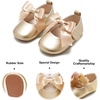 image:imageFelix amp Flora Soft Sole Baby Shoes  Infant Baby Walking Shoes Moccasinss Rubber Sole Crib ShoesB8705gold