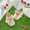 image:imageFelix amp Flora Soft Sole Baby Shoes  Infant Baby Walking Shoes Moccasinss Rubber Sole Crib ShoesB8705nude