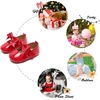 image:imageFelix amp Flora Soft Sole Baby Shoes  Infant Baby Walking Shoes Moccasinss Rubber Sole Crib ShoesB8705red