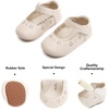 image:imageFelix amp Flora Soft Sole Baby Shoes  Infant Baby Walking Shoes Moccasinss Rubber Sole Crib ShoesB8717beige