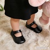 image:imageFelix amp Flora Soft Sole Baby Shoes  Infant Baby Walking Shoes Moccasinss Rubber Sole Crib ShoesB8717black
