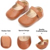 image:imageFelix amp Flora Soft Sole Baby Shoes  Infant Baby Walking Shoes Moccasinss Rubber Sole Crib ShoesB8717brown