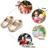 image:imageFelix amp Flora Soft Sole Baby Shoes  Infant Baby Walking Shoes Moccasinss Rubber Sole Crib ShoesB8717gold