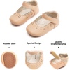 image:imageFelix amp Flora Soft Sole Baby Shoes  Infant Baby Walking Shoes Moccasinss Rubber Sole Crib ShoesB8717nude