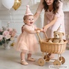 image:imageFelix amp Flora Soft Sole Baby Shoes  Infant Baby Walking Shoes Moccasinss Rubber Sole Crib ShoesB8717nude