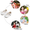 image:imageFelix amp Flora Soft Sole Baby Shoes  Infant Baby Walking Shoes Moccasinss Rubber Sole Crib ShoesB8718white