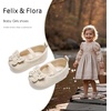 image:imageFelix amp Flora Soft Sole Baby Shoes  Infant Baby Walking Shoes Moccasinss Rubber Sole Crib ShoesB8731beige