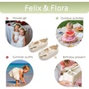 image:imageFelix amp Flora Soft Sole Baby Shoes  Infant Baby Walking Shoes Moccasinss Rubber Sole Crib ShoesB8731beige