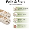 image:imageFelix amp Flora Soft Sole Baby Shoes  Infant Baby Walking Shoes Moccasinss Rubber Sole Crib ShoesB8731beige
